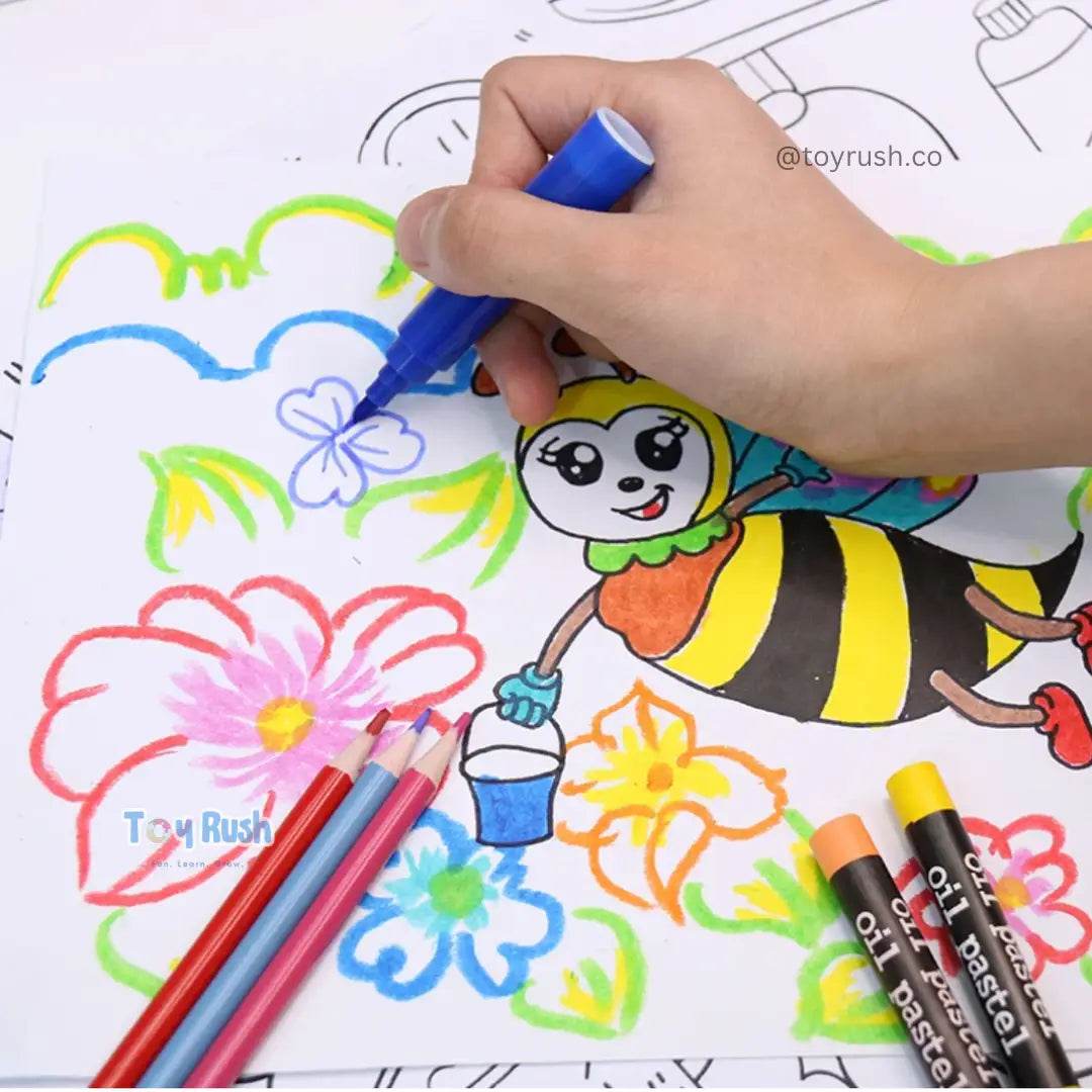 145 Piece Painting Art Kit - Toy Rush