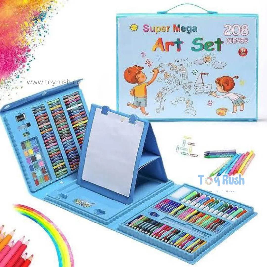 208 Pcs Mega Art Set - Toy Rush
