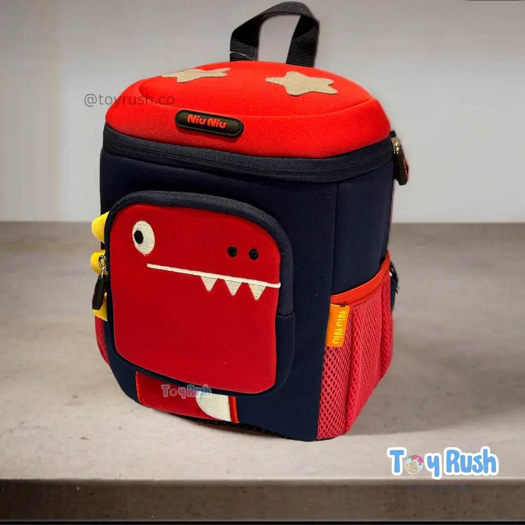 3D Dino Large School Bag for Kids - Toy Rush