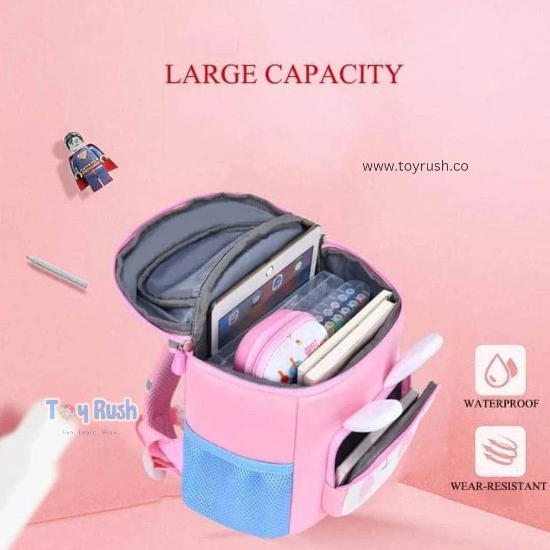 3D Unicorn Glitter Large Capacity School Backpack - Toy Rush