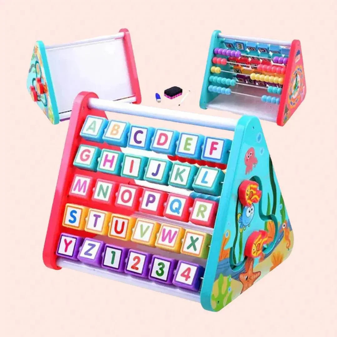 5 in 1 Multifunctional Educational Kit Learning Shelf - Toy Rush