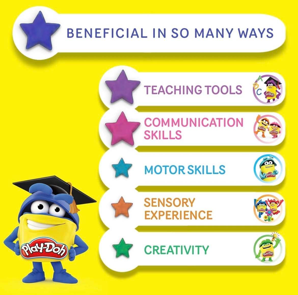 DIY Pretend Play Clay Dough Set, Noodle & Pasta Machine (23 Pcs) - Toy Rush