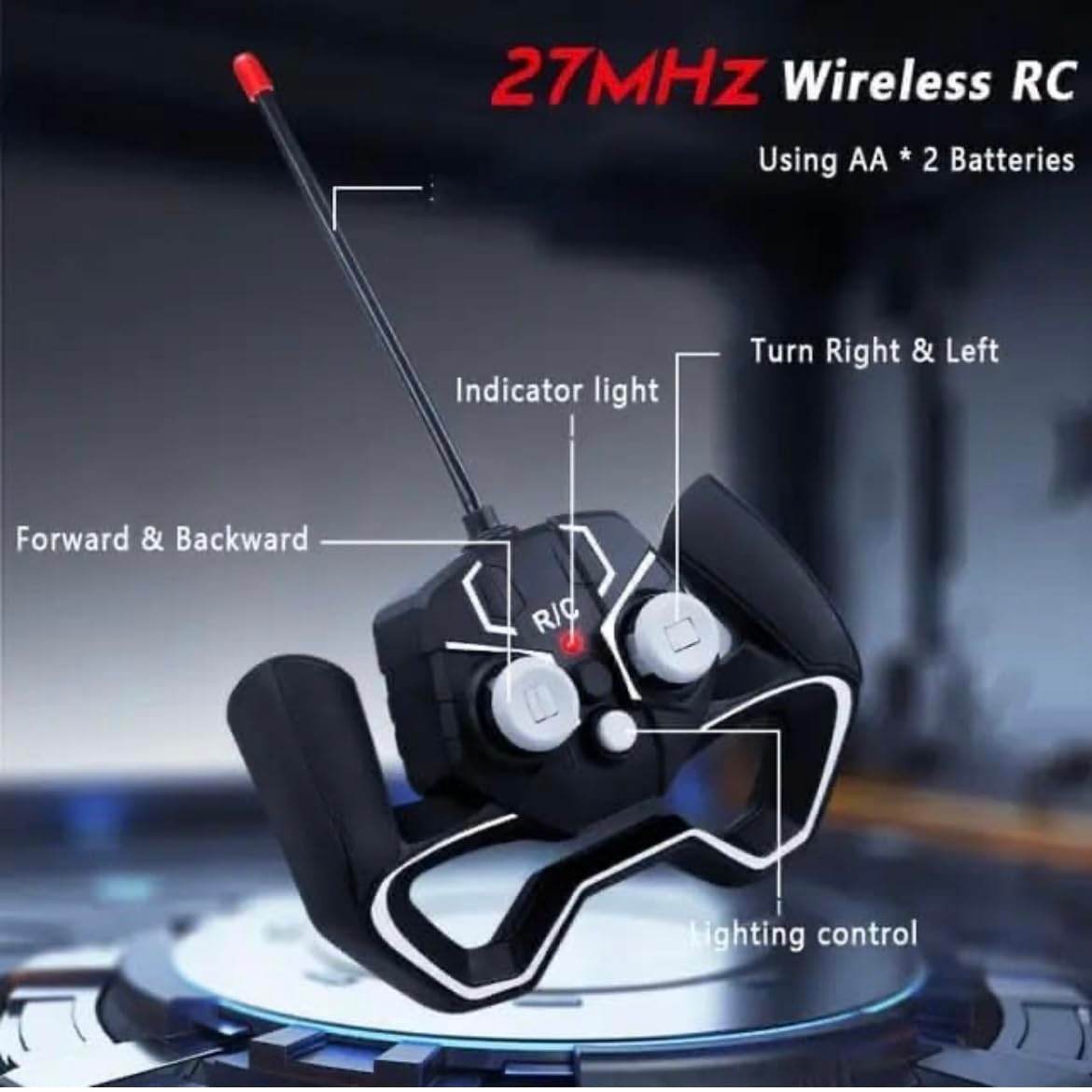 Tesla Cybertruck High Speed RC with Dual Motor 2.4GHz with Light Effects (1:14 Rc Car) - Toy Rush