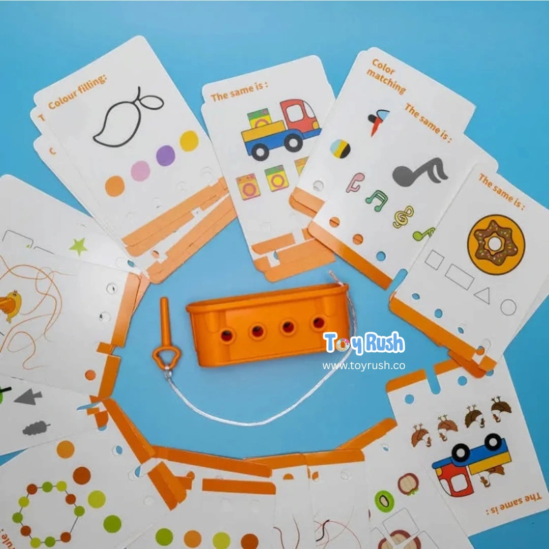 Kids Logic Key Educational Game – Brain Teaser Matching Toy
