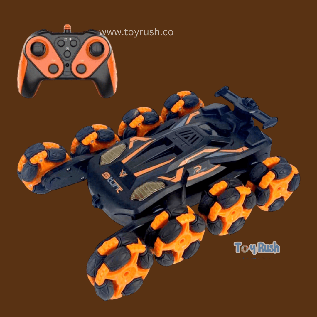 8 Wheel Drift Stunt Car with Hand Gesture and Remote Control - Toy Rush