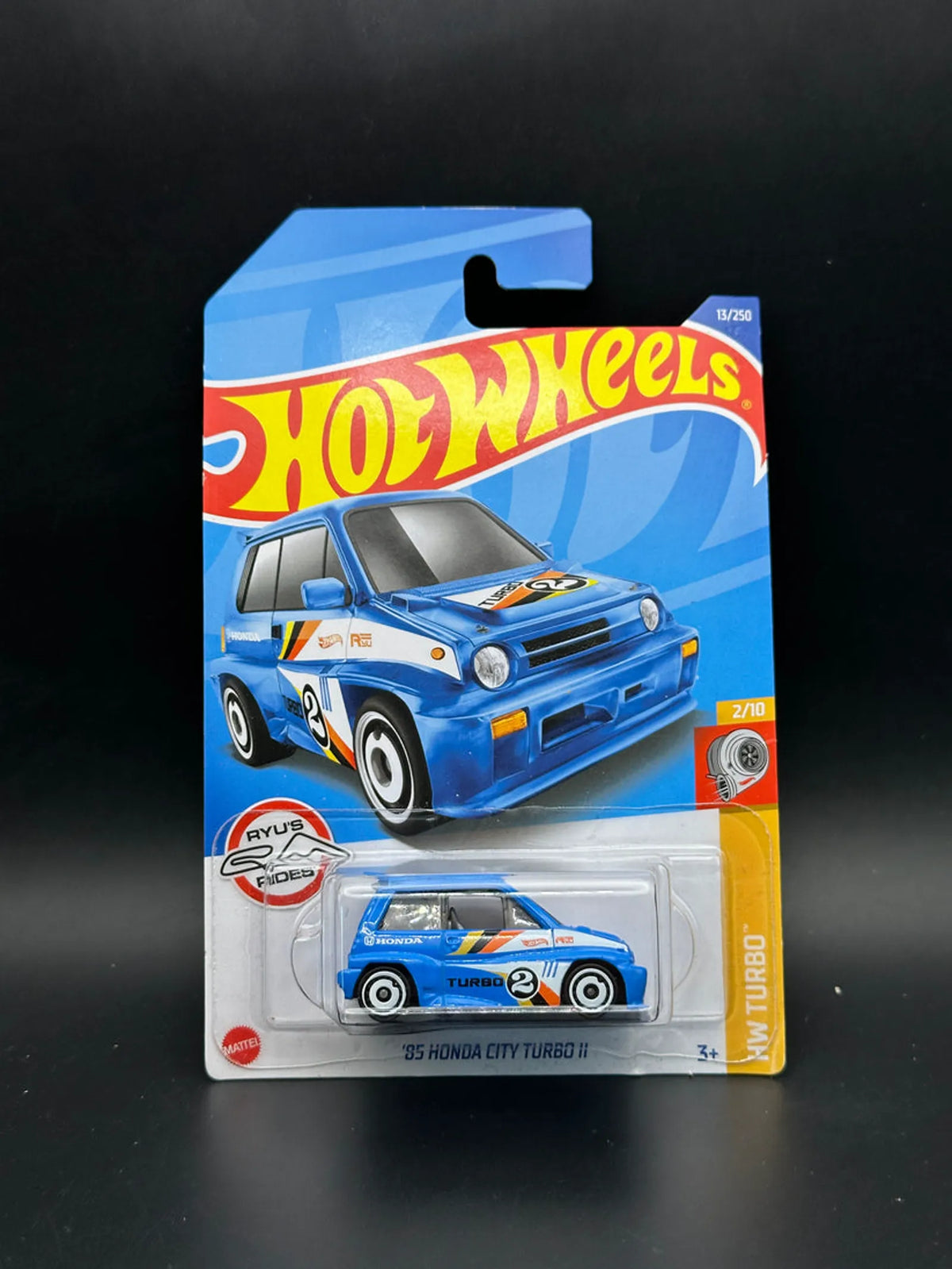 Hot Wheels '85 Honda City Turbo II die-cast car