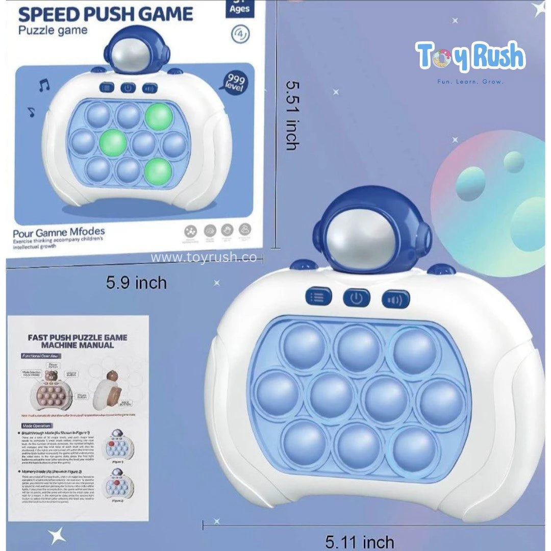 Astronaut Cute Fidget Popit Game - Toy Rush