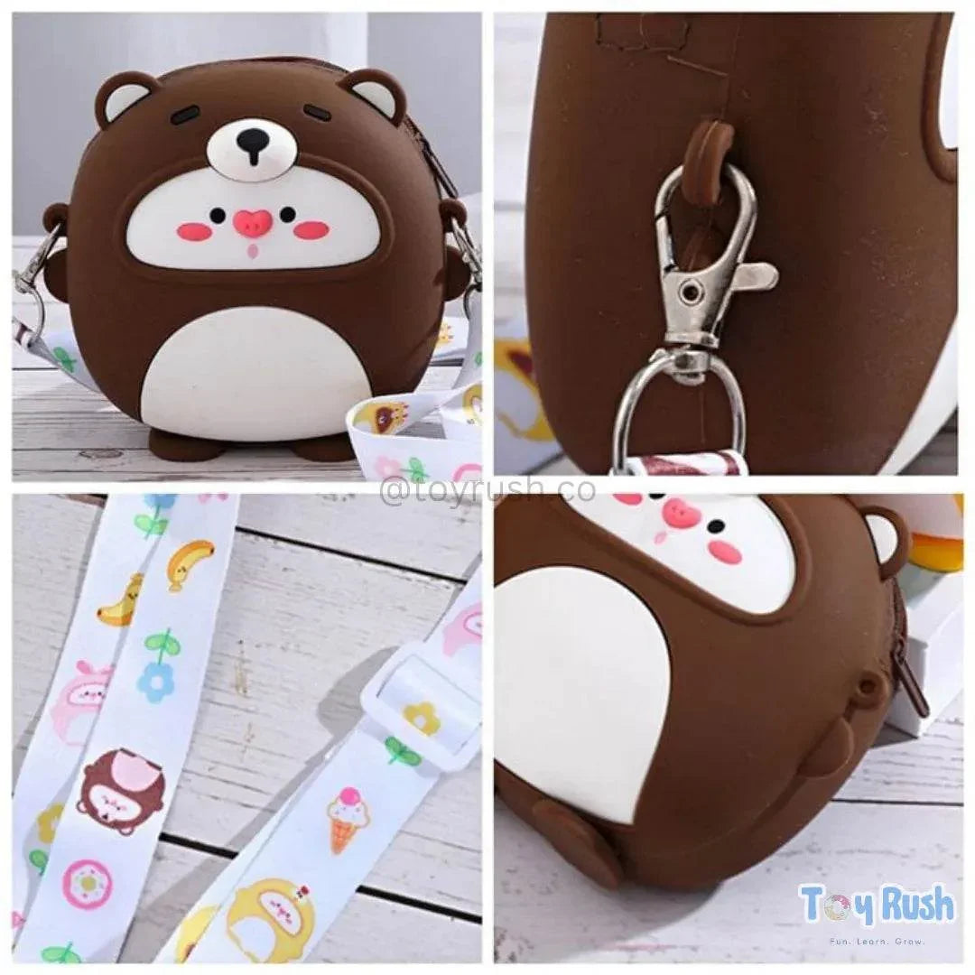 Bear Sling Bag Set | Fashion Accessories For Kids - Toy Rush