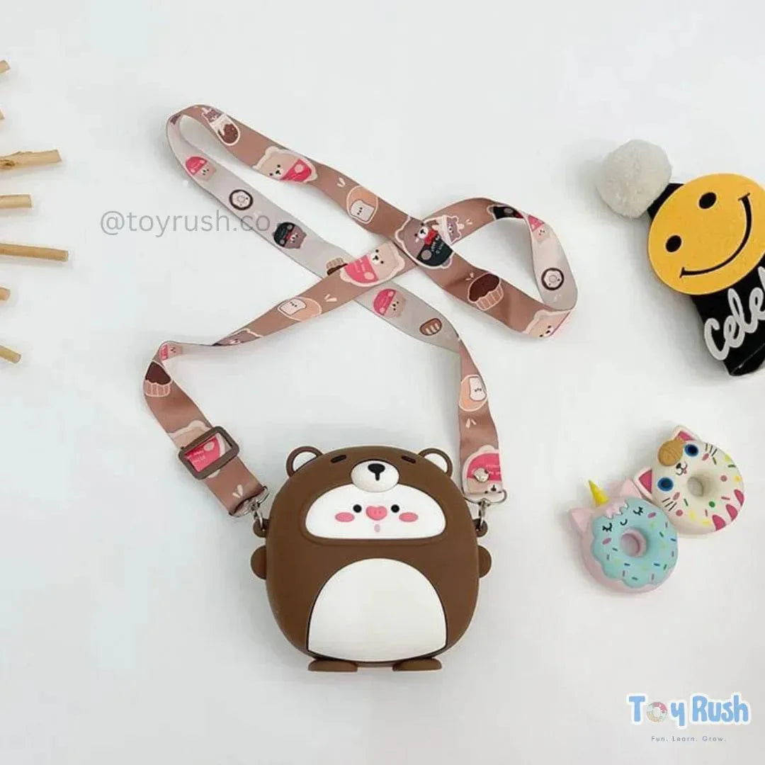 Bear Sling Bag Set | Fashion Accessories For Kids - Toy Rush