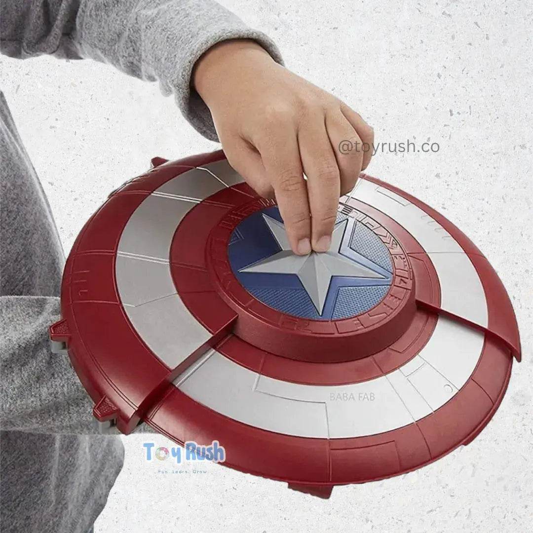 Captain America Avengers Shield Gun - Toy Rush