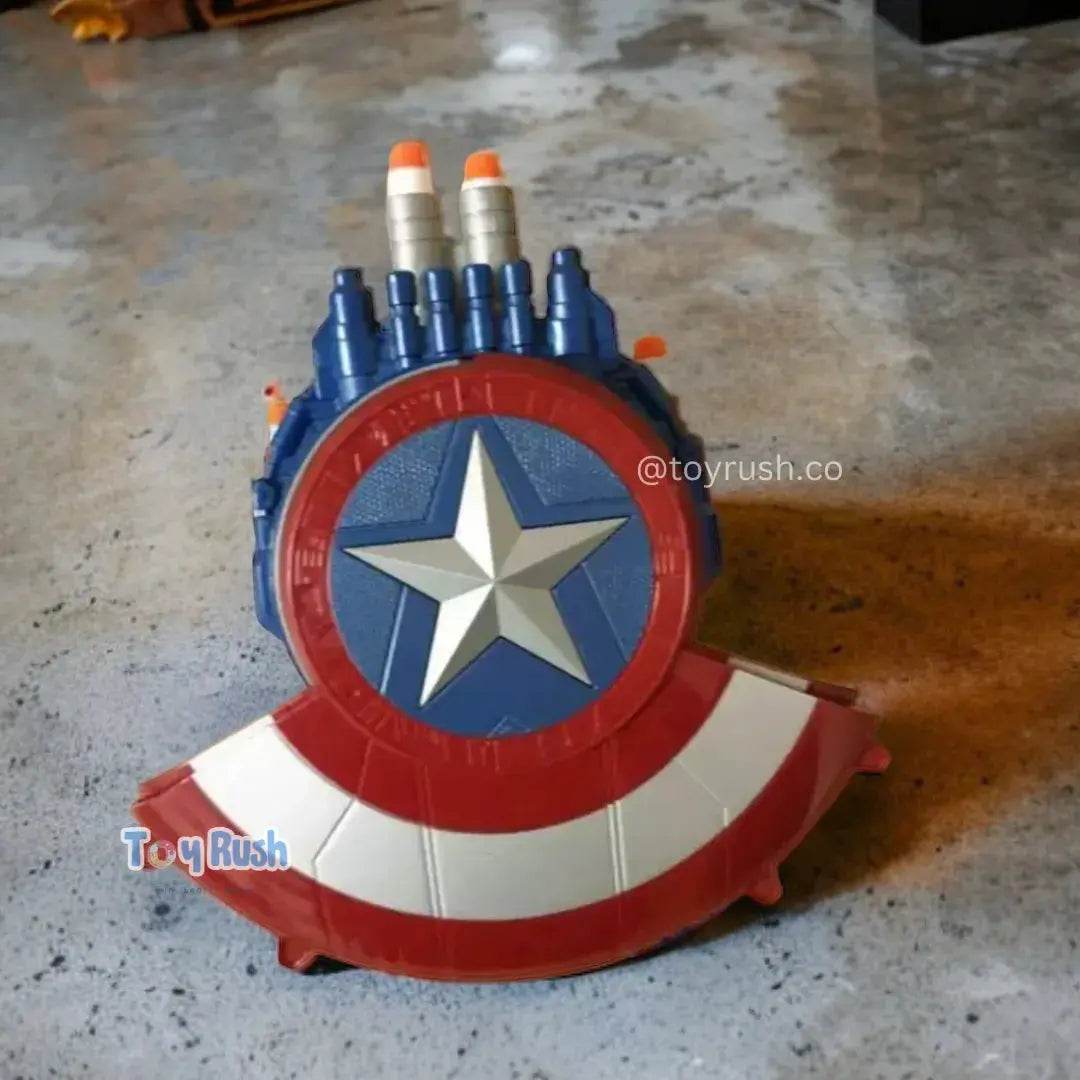 Captain America Avengers Shield Gun - Toy Rush