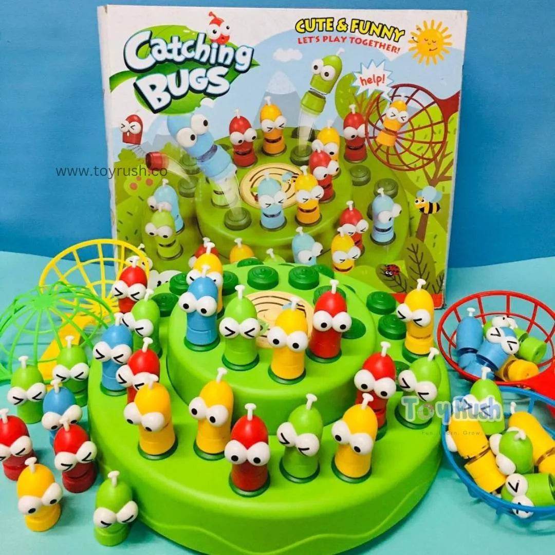 Catching Bugs Game ( 1 to 4 players ) - Toy Rush