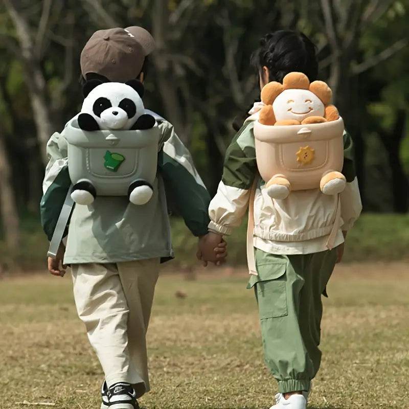 Cute Animal Theme Kawaii Soft Plush Backpack for Kids - Toy Rush