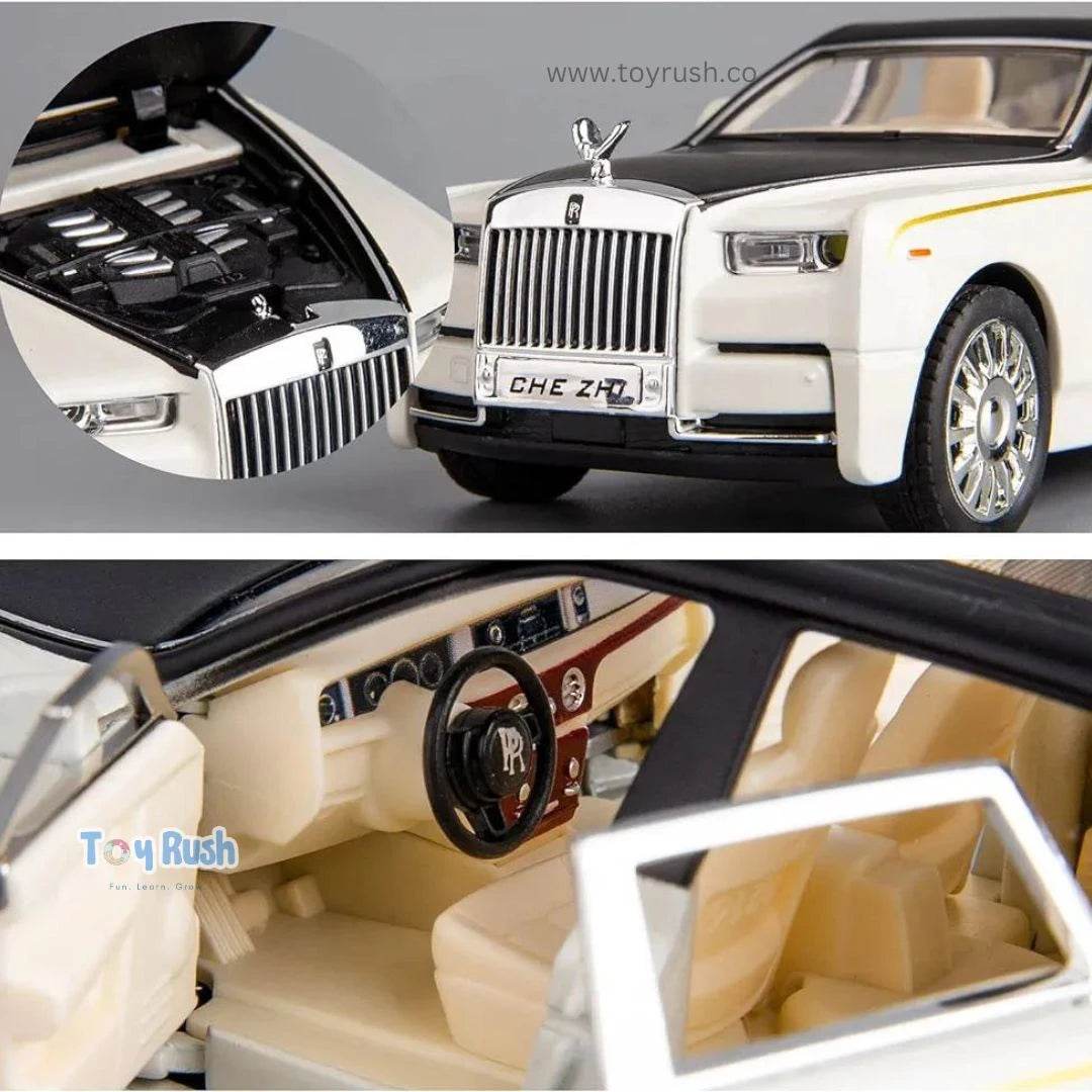 Die Cast 1:24 Metal Rolls Royce Car - Toy Rush
