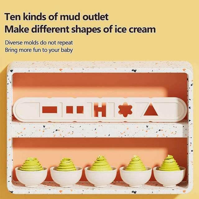 Dining Car Colored Clay Machine | Kitchen Pretend Play Set - Toy Rush