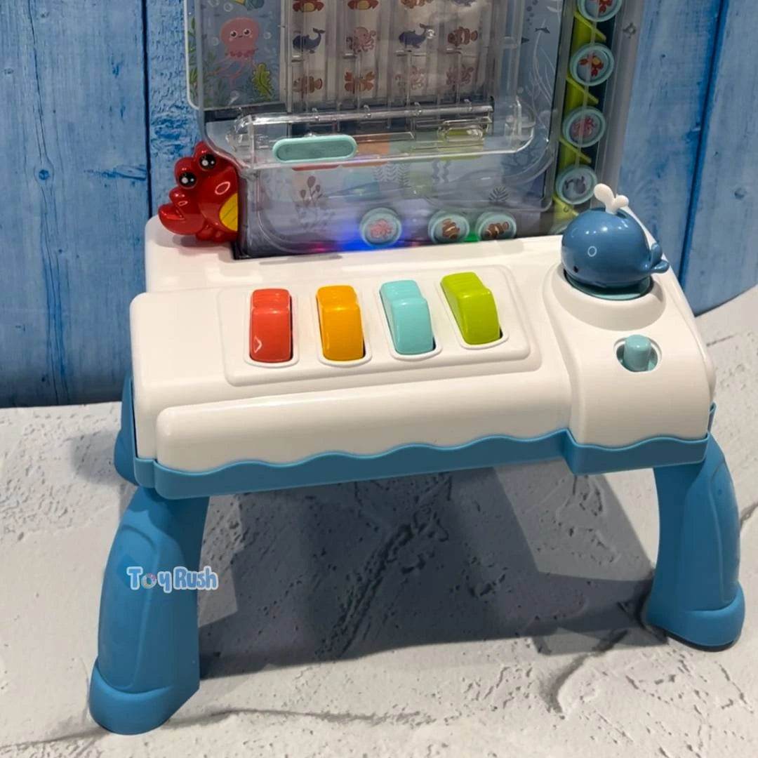 Educational Electric 3 in 1 Rolling Coin Puzzle Stimulation Machine Arcade Game - Toy Rush