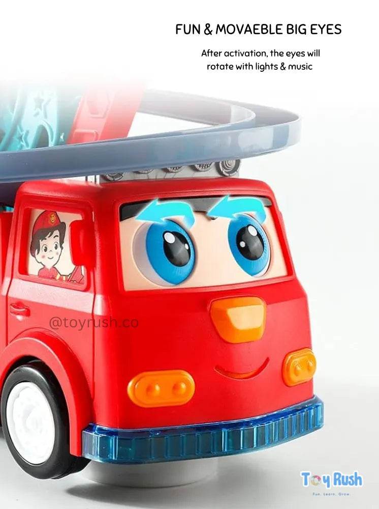 Fire Engine Track Set - Toy Rush