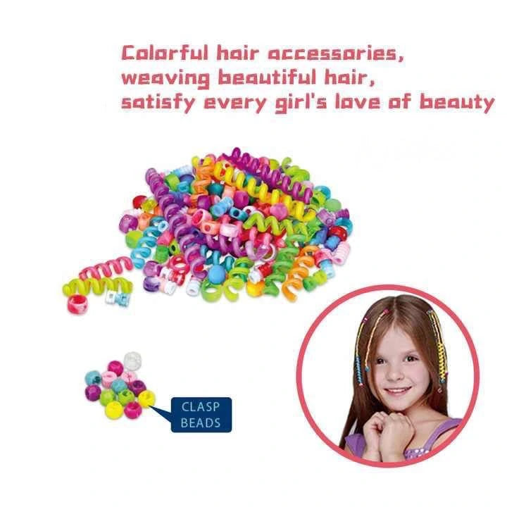Hair Beader Styling Set – DIY Hair Beads Kit with Colorful Accessories for Girls