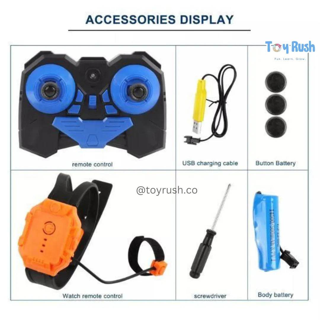 Hand Gesture Control Stunt Car - Toy Rush