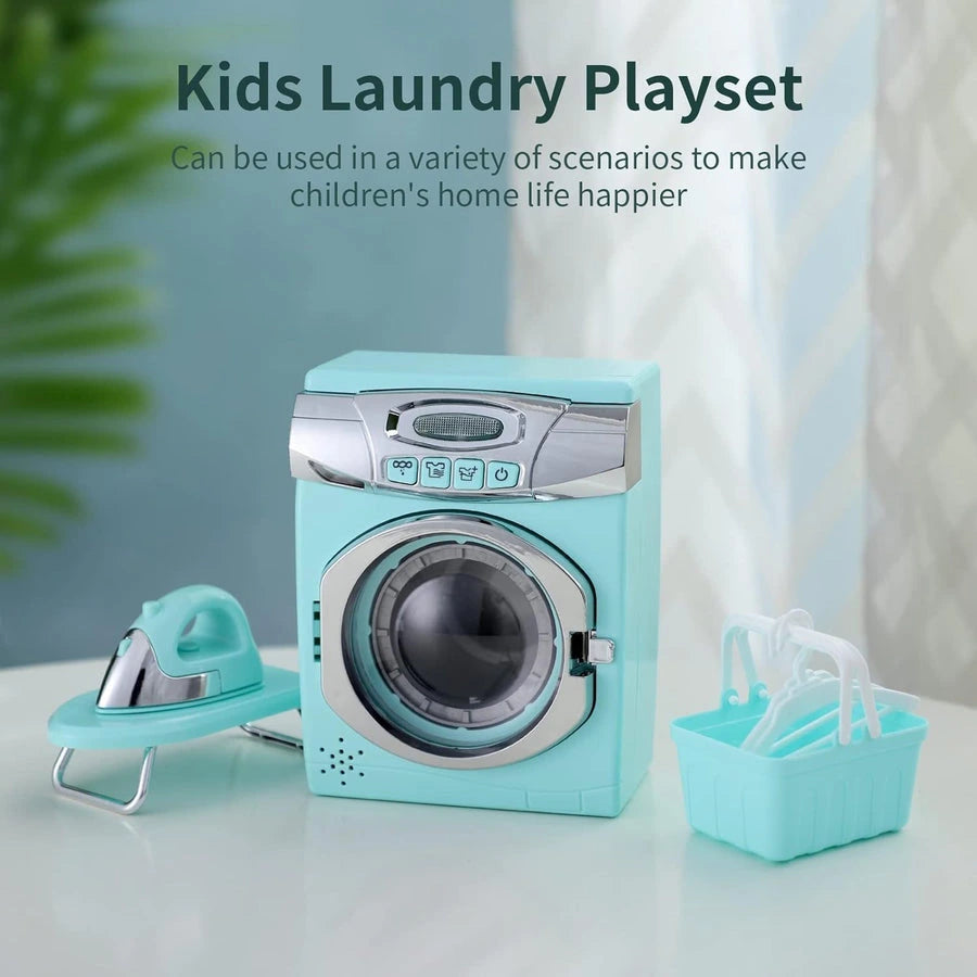 Happy Gourmet Little Laundry Play Set, Washing Machine (3-7 Years)