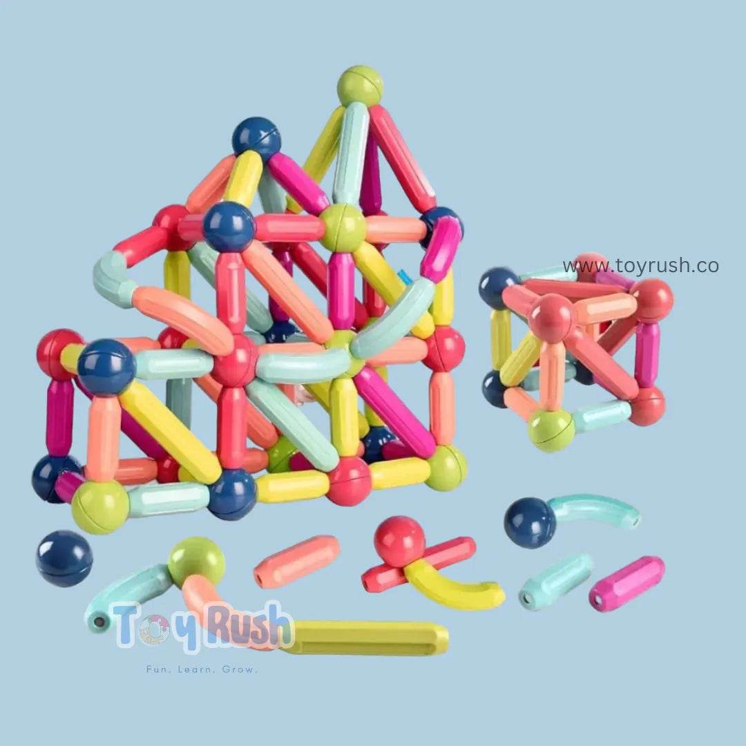 Magnetic Bars & Balls - Toy Rush