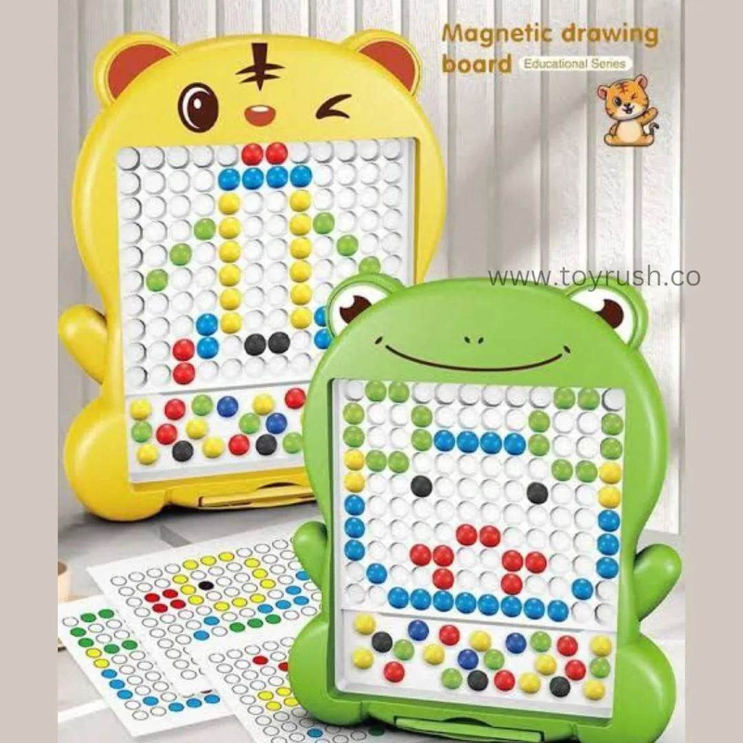 Magnetic Dot Drawing Board - Toy Rush