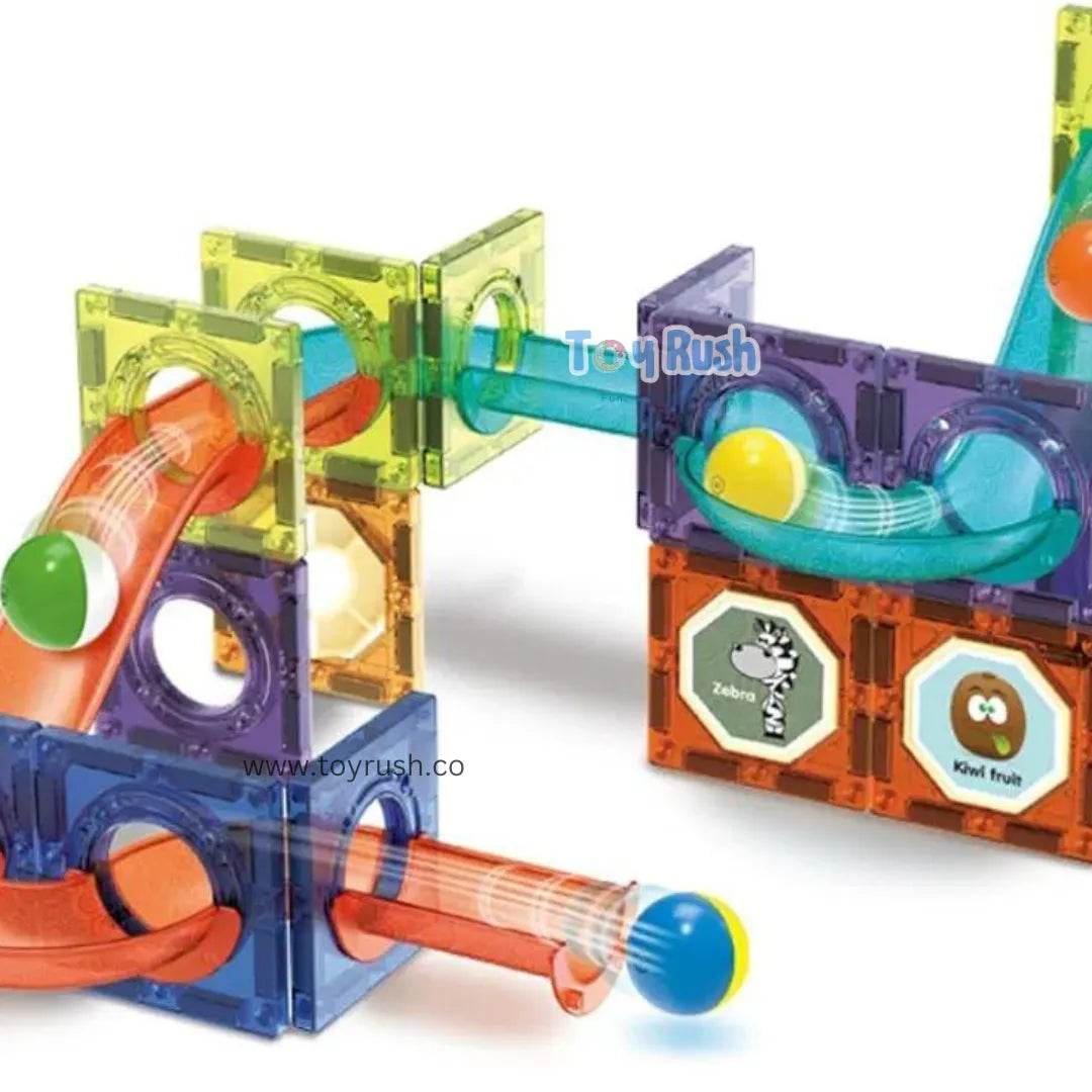 Magnetic Tiles Marble Run 40pcs Set - Toy Rush