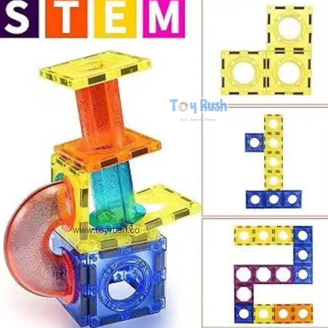 Magnetic Tiles Marble Run 40pcs Set - Toy Rush