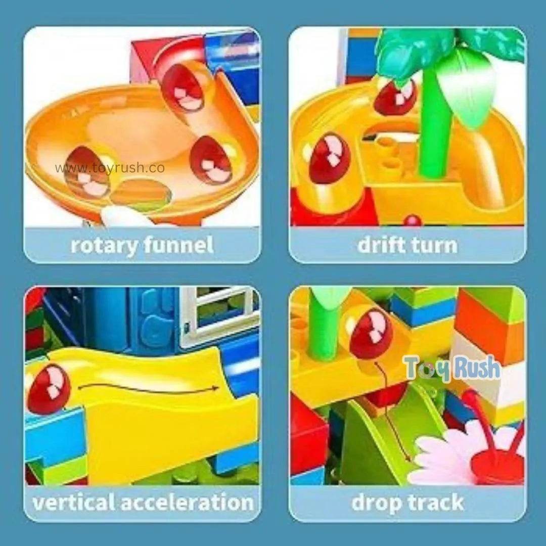 Marble Run Blocks Set - Toy Rush