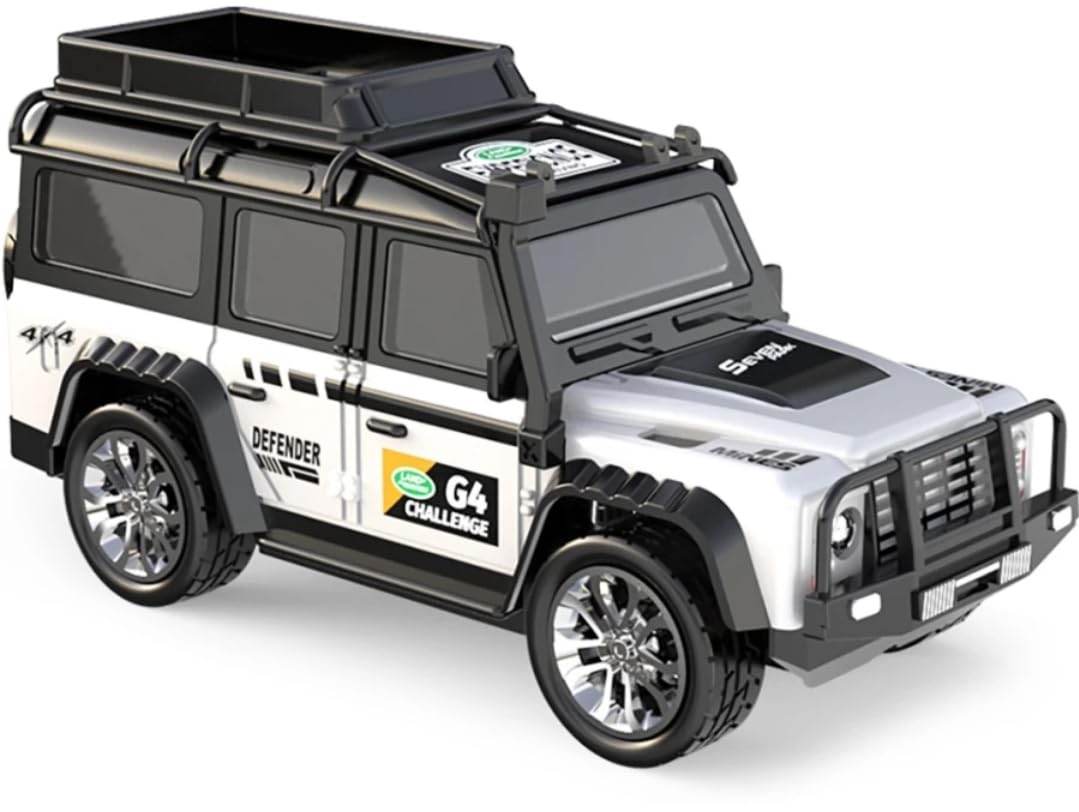 Mini RC Metal Alloy Car With Trailer Off-Road Adjustable Speed - Toy Rush