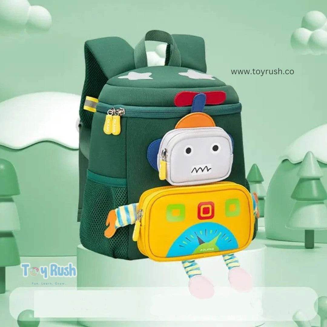 My Dear 3D Robot Backpack for School - Toy Rush
