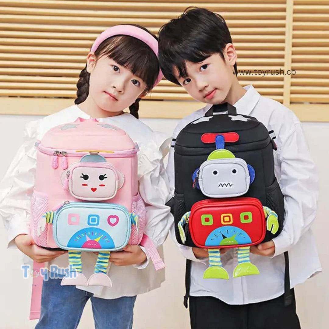 My Dear 3D Robot Backpack for School - Toy Rush