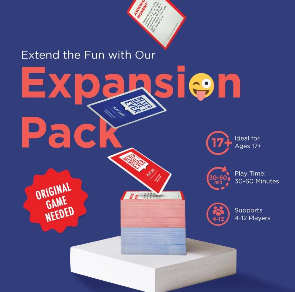 Never Have I Ever Party Game β Classic Edition | Hilarious Adult Card Game for Friends & Family Nights