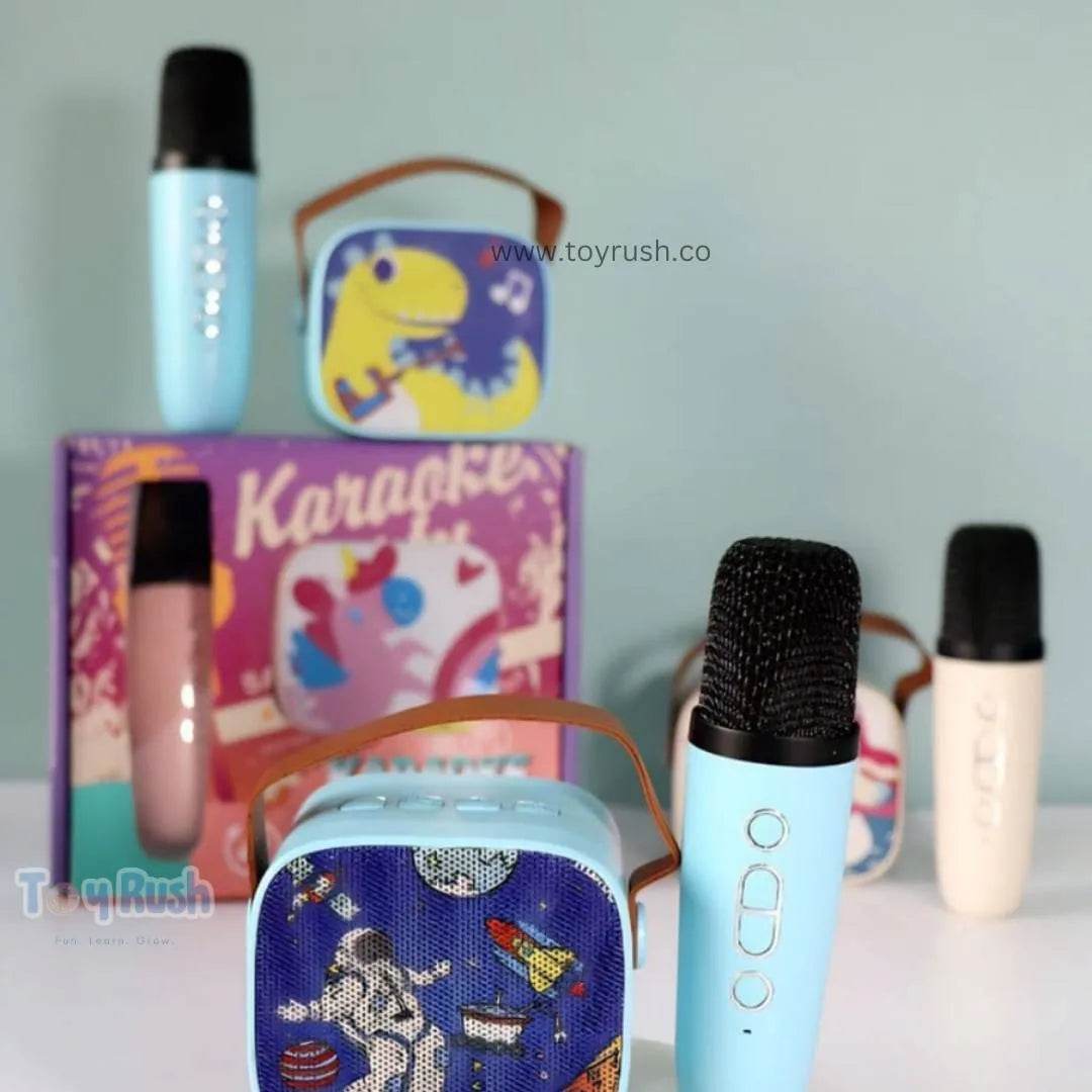 Portable Karaoke Mic With Bluetooth Speaker - Toy Rush