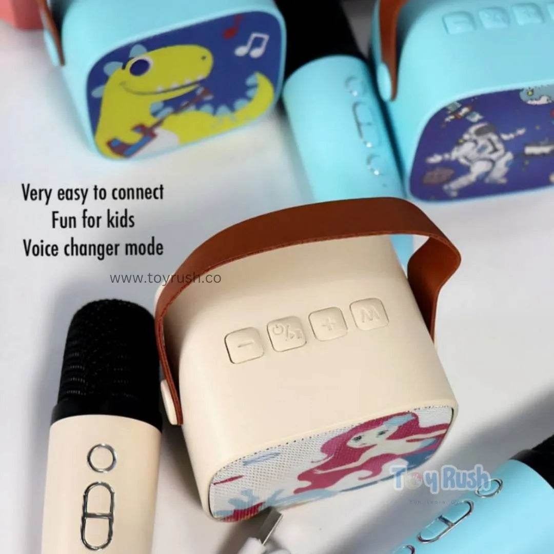 Portable Karaoke Mic With Bluetooth Speaker - Toy Rush