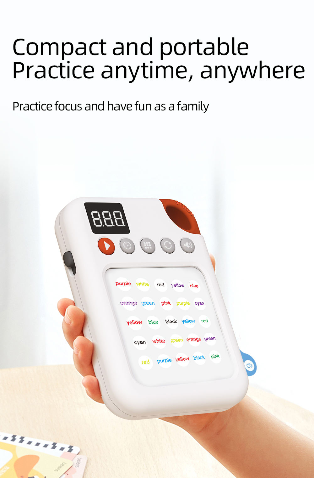 Schulte Focus Training Machine Fun Kids Concentration | Early Education Toys Age 4+