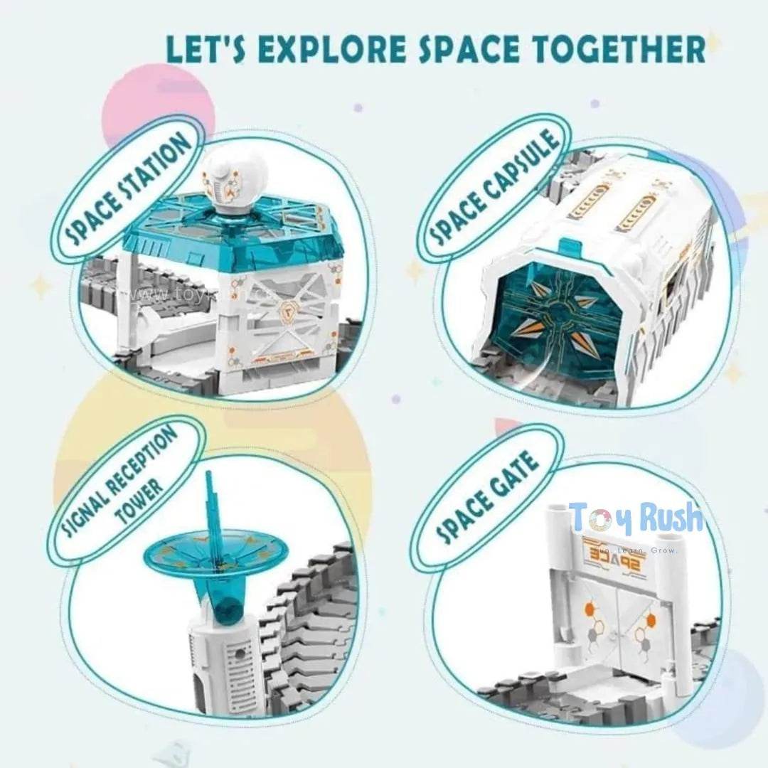 Space Exploration Track Set 204 Pcs - Toy Rush
