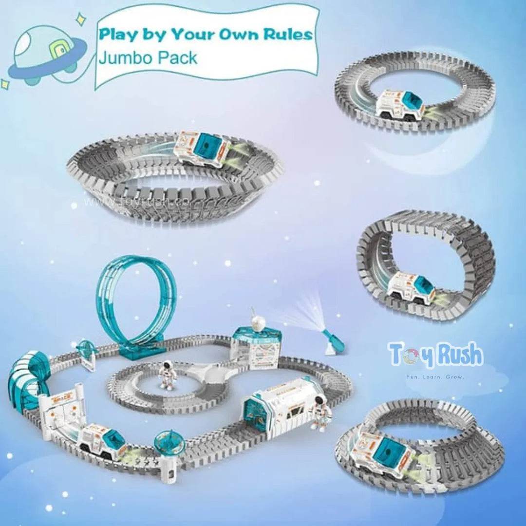 Space Exploration Track Set 204 Pcs - Toy Rush