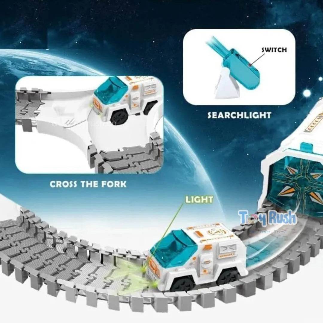 Space Exploration Track Set 204 Pcs - Toy Rush