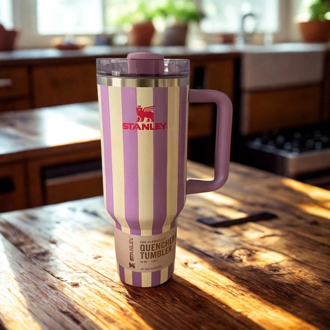 Stanley Cabana Gloss Oasis Collection Quencher H2.0 Flowstate™ Tumbler | 40 OZ - Toy Rush