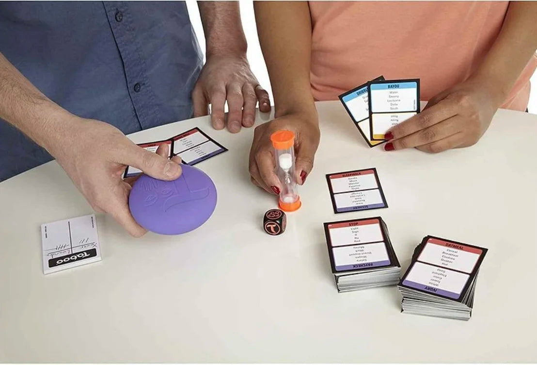 Taboo Board Game | Word Guessing Party Game for Families & Friends
