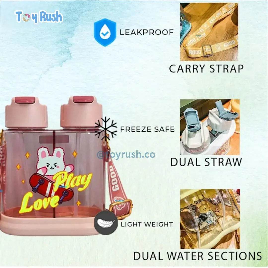 Twin Water Bottle - Toy Rush