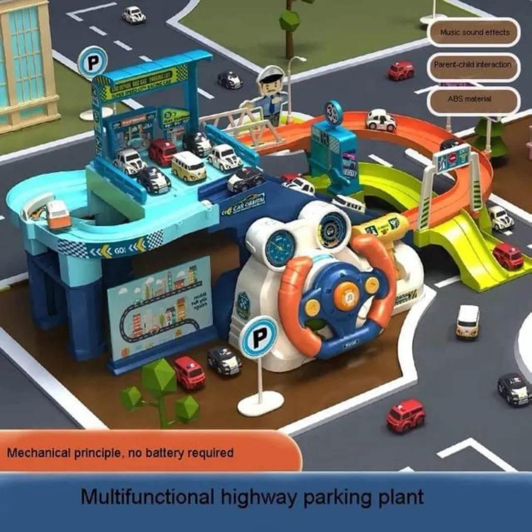 Ultimate City Adventurous Toy: Car Parking Garage & Urban Rail Transit Toy - Toy Rush