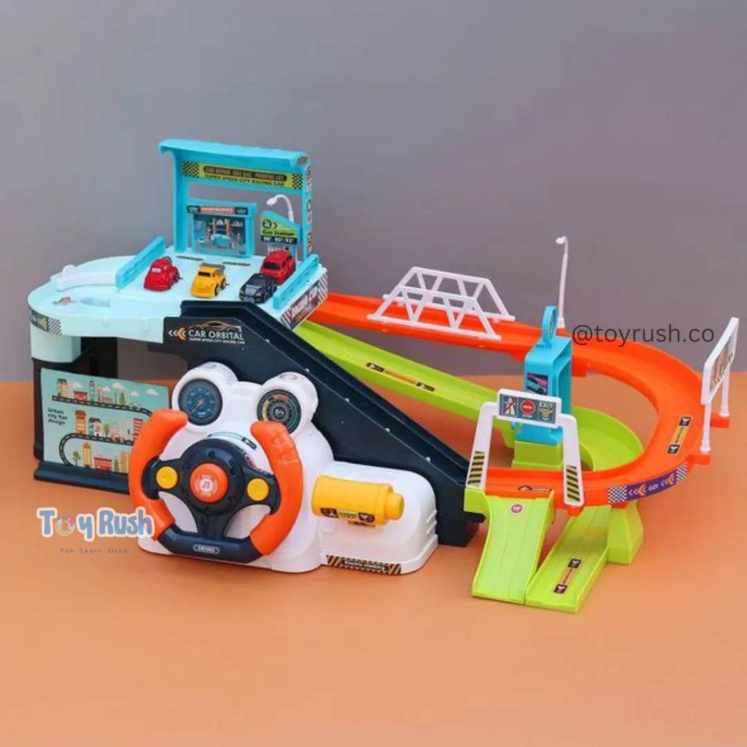 Ultimate City Adventurous Toy: Car Parking Garage & Urban Rail Transit Toy - Toy Rush