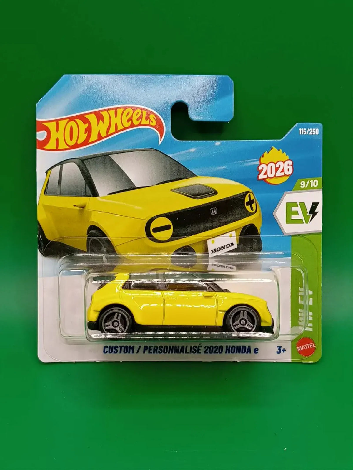 Hot Wheels Custom 2020 Honda e die-cast car