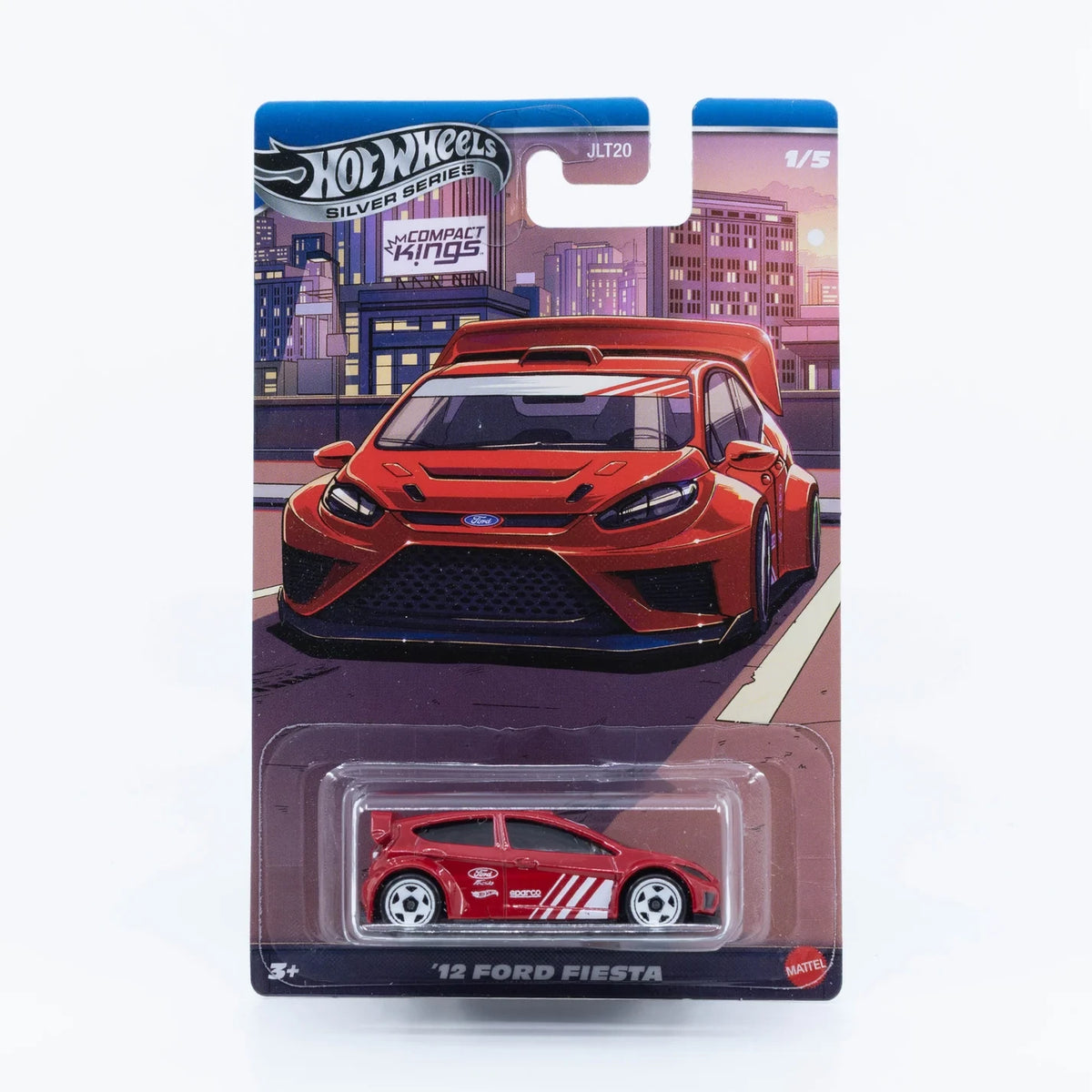 Hot Wheels '12 Ford Fiesta die-cast car – Compact Kings series