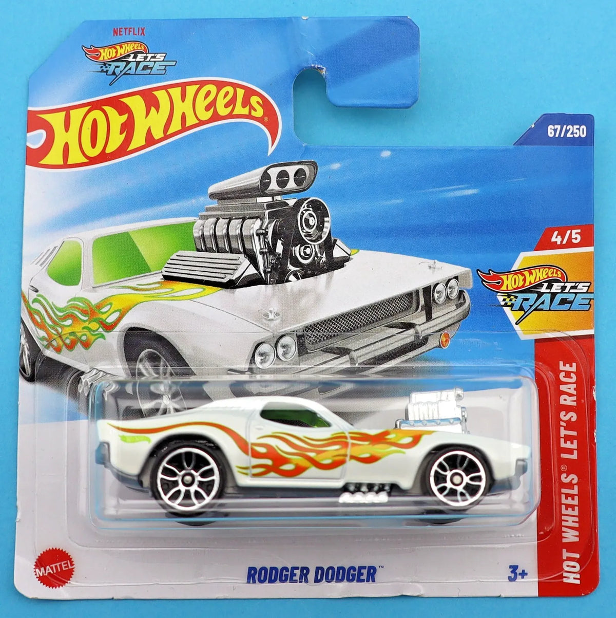 Hot Wheels Rodger Dodger die-cast car