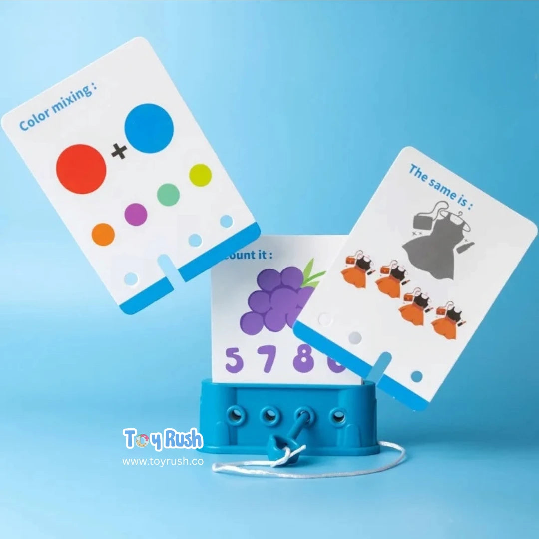 Kids Logic Key Educational Game – Brain Teaser Matching Toy