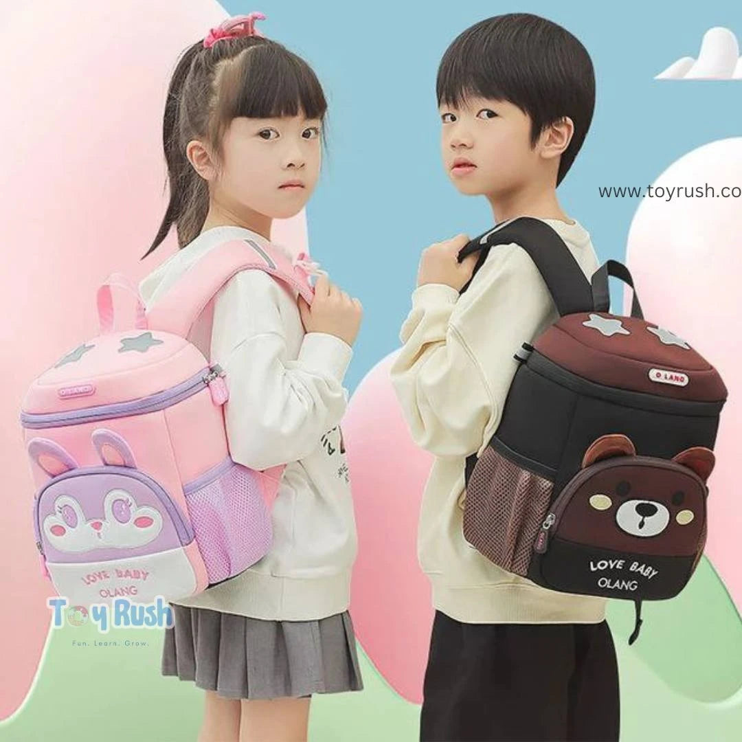 3D Bubu Bear/Rabbit Backpack for Preschoolers