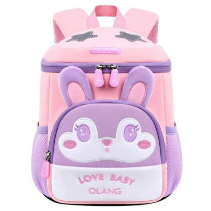 3D Bubu Bear/Rabbit Backpack for Preschoolers Pink Rabbit